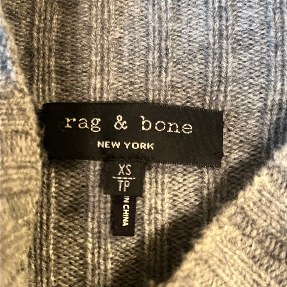rag & bone Gray Ribbed Sweater - Picture 8 of 9